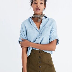 Madewell Chambray Courier Shirt